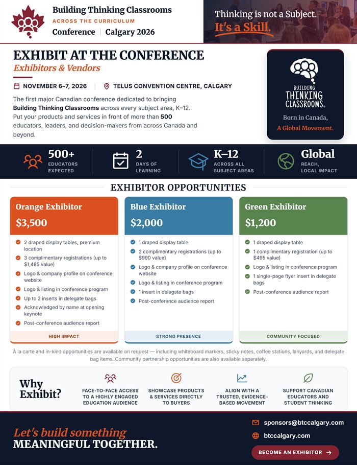 Exhibitor & Vendor Package preview